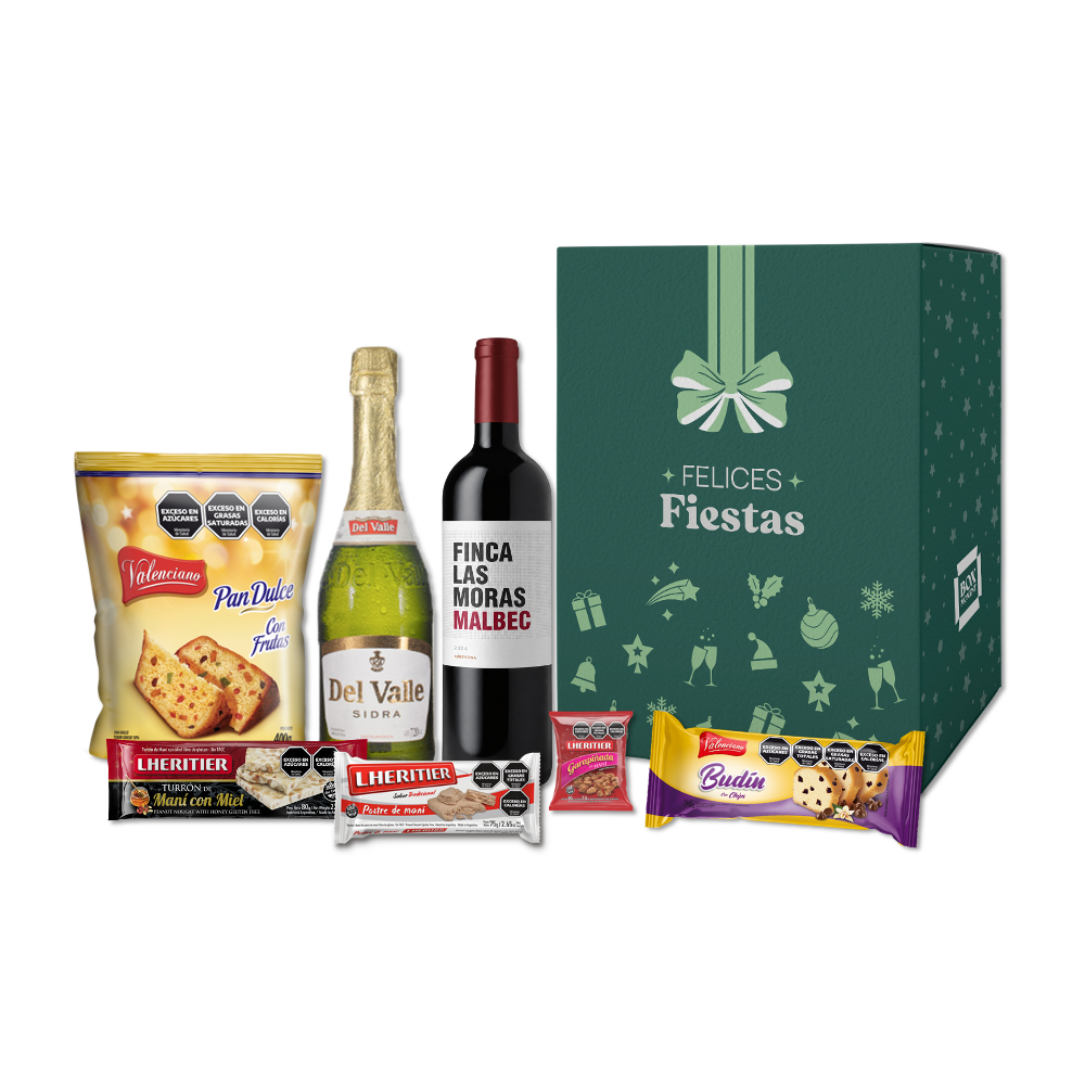 Caja Navideña Verde 2 - (Estándar)