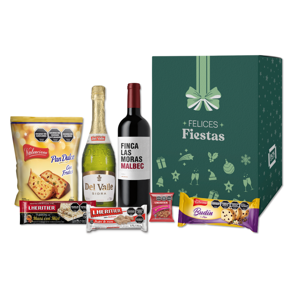 Caja Navideña Verde 2 - (Estándar)