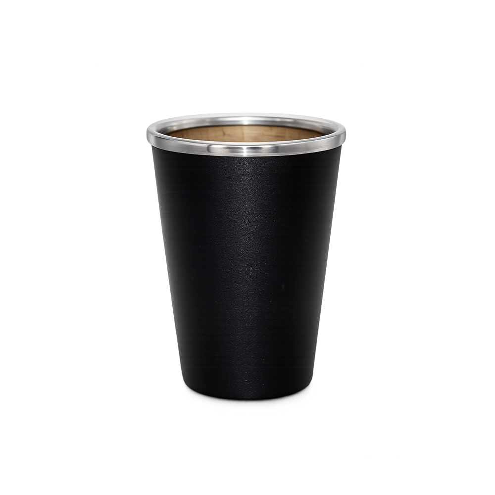 Vaso alimunio doble capa 
